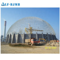 New design steel structure space frame dome truss